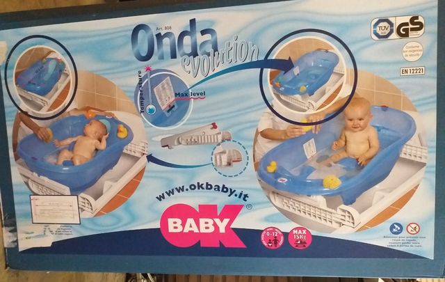 bañera onda evolution caja original.