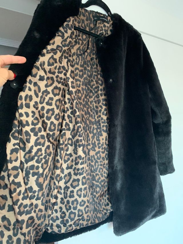 Abrigo Pelos súper suave .