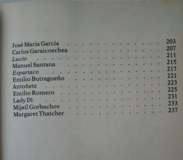 Personajes a la brasa.