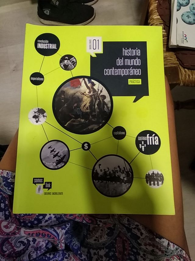 libro historia del mundo contemporáneo,1 bachiller