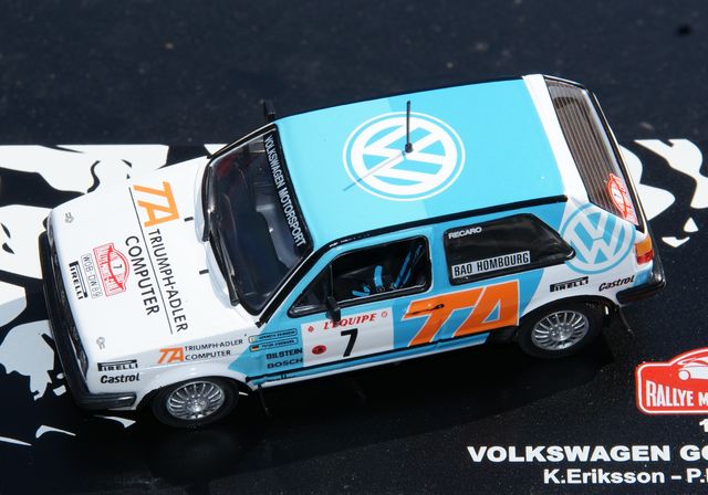 VOLKSWAGEN GOLF GTI RALLYE DE MONTECARLO 1987 K.ER
