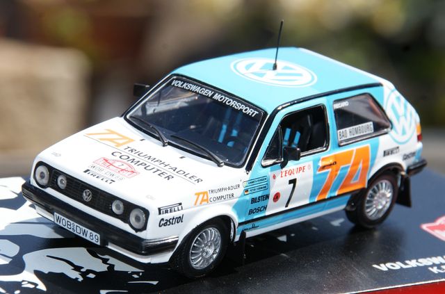 VOLKSWAGEN GOLF GTI RALLYE DE MONTECARLO 1987 K.ER