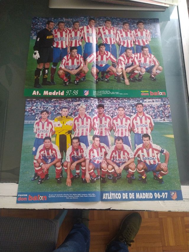Lote 7 Poster Atlético Madrid Don Balon