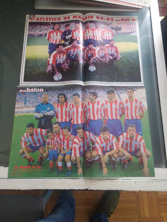 Lote 7 Poster Atlético Madrid Don Balon