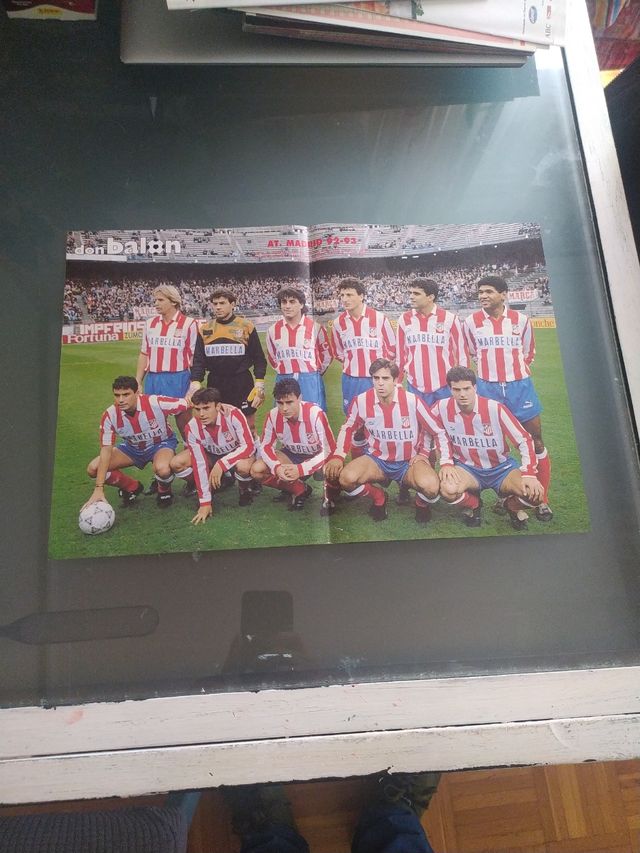 Lote 7 Poster Atlético Madrid Don Balon