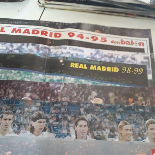 Lote 18 Poster Real Madrid Don Balon