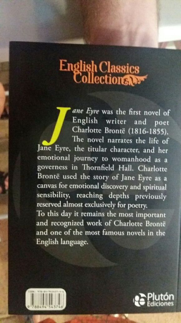 Libro en ingles Jane Eyre