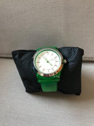 RELOJ CAUCHO DKNY VERDE
