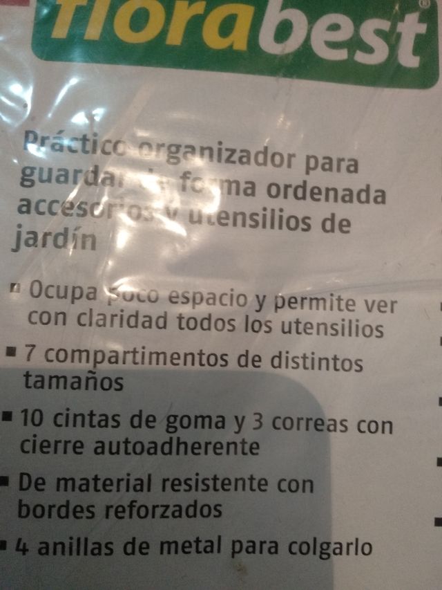 Set almacenamiento jardinería