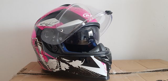 CASCO HJC IS-17 BLUR HELMET MC-8