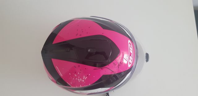 CASCO HJC IS-17 BLUR HELMET MC-8