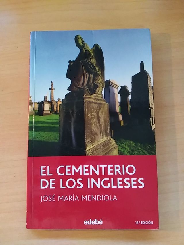 Libro "El cementerio de los ingleses".