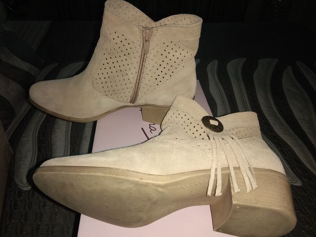 botines piel número 37