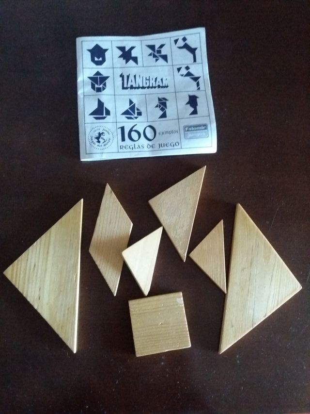 TANGRAM de  madera