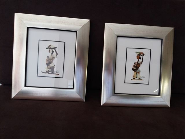 Cuadros de alas de mariposas