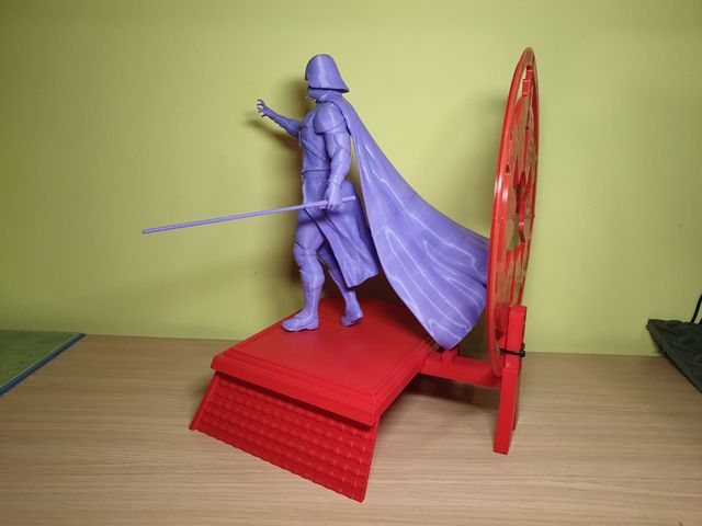 Star Wars Darth Vader 30cm con base impreso en 3D