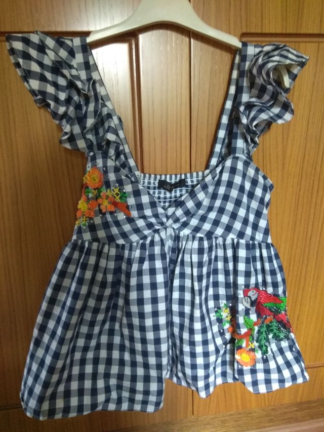 Camisa top Zara Woman T M