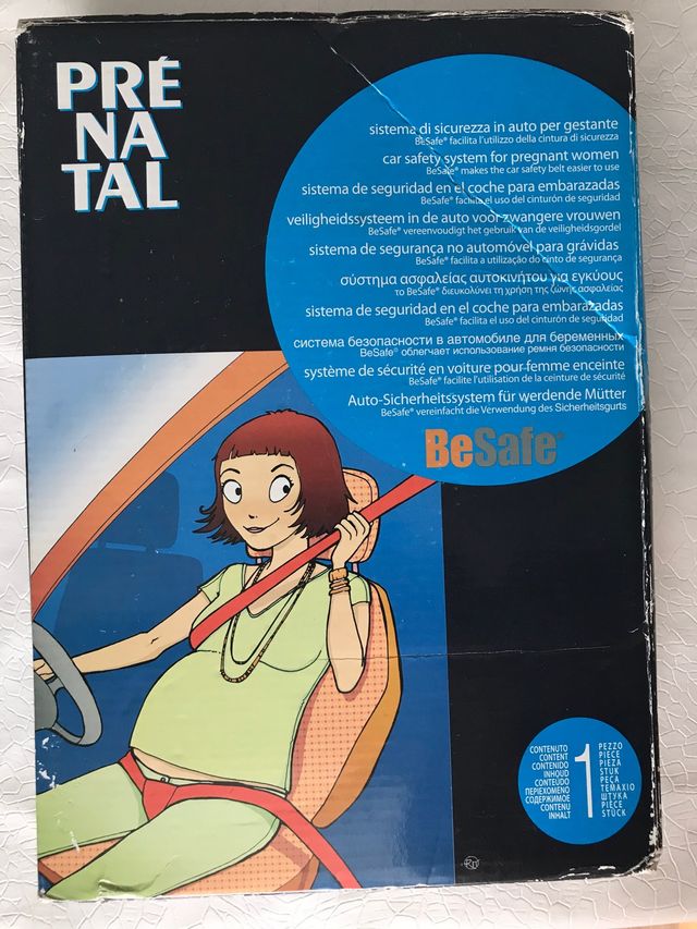 Cinturón embarazada para coche Besafe