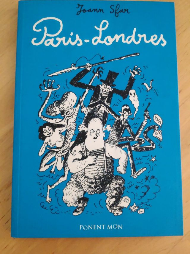 Cómic. París-Londres de Joann Sfar.