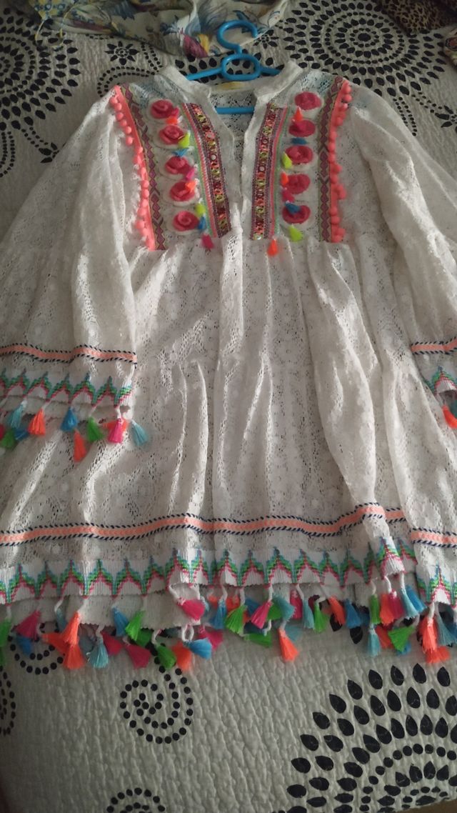 Vestido boho, estilo Mangata