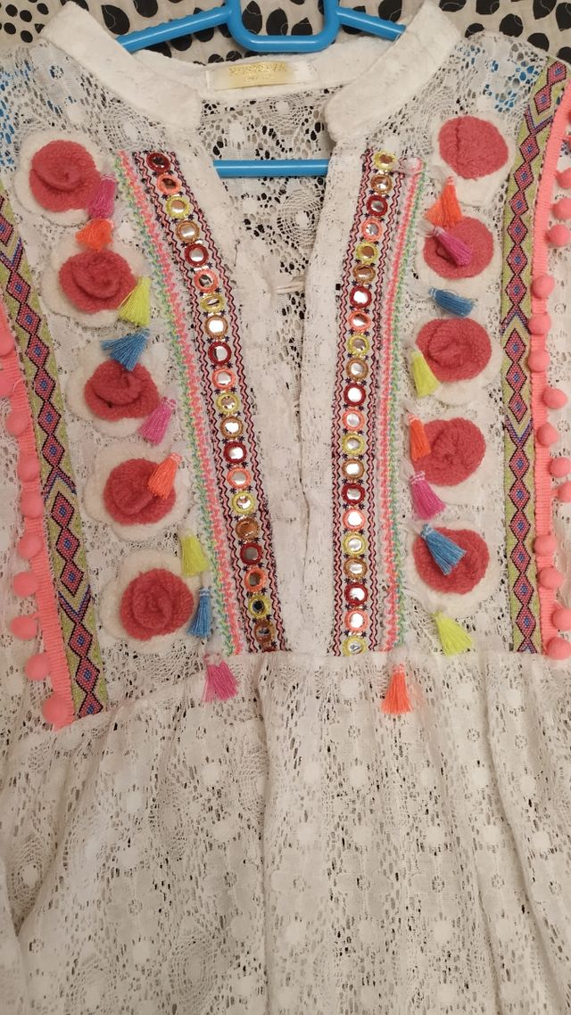 Vestido boho, estilo Mangata