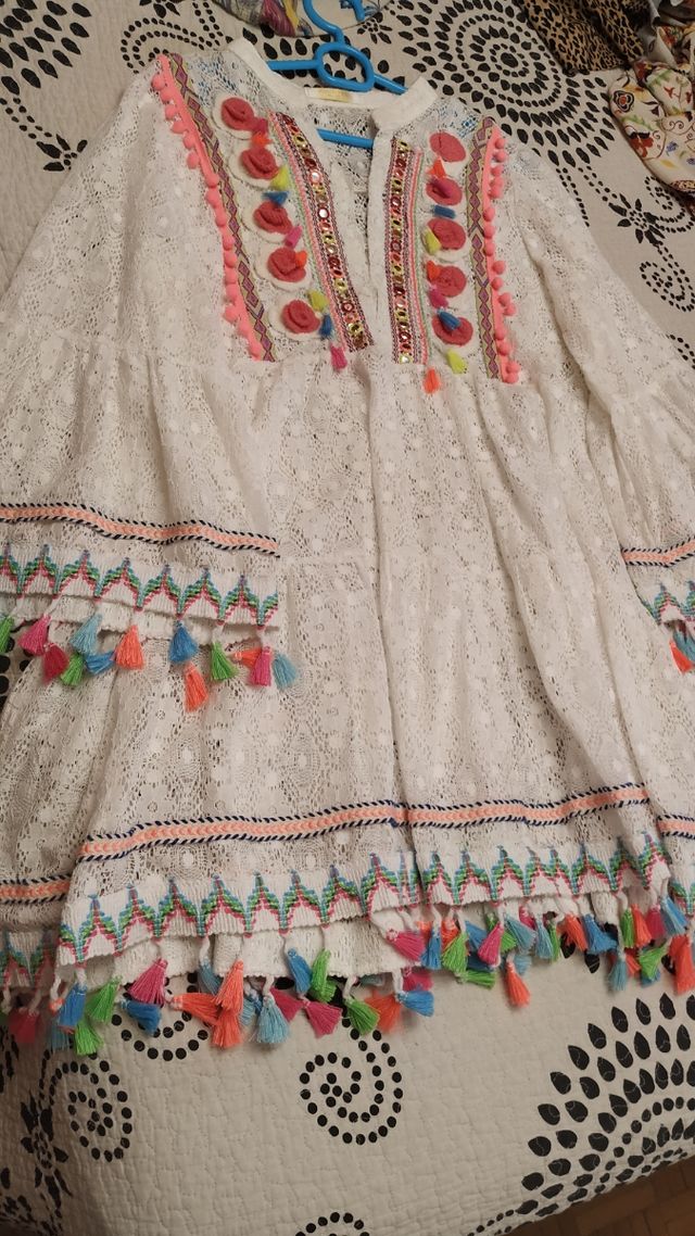 Vestido boho, estilo Mangata