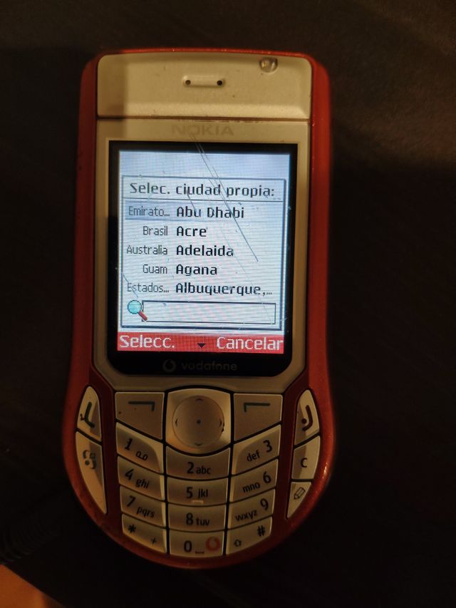 NOKIA 6630 VINTAGE para coleccionista