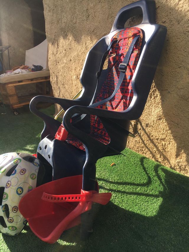🚲 Silla bicicleta niño - bebé - portabebés y casco
