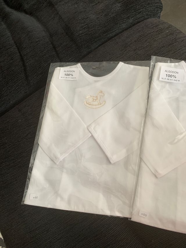 Chambritas de algodon para recién nacido 