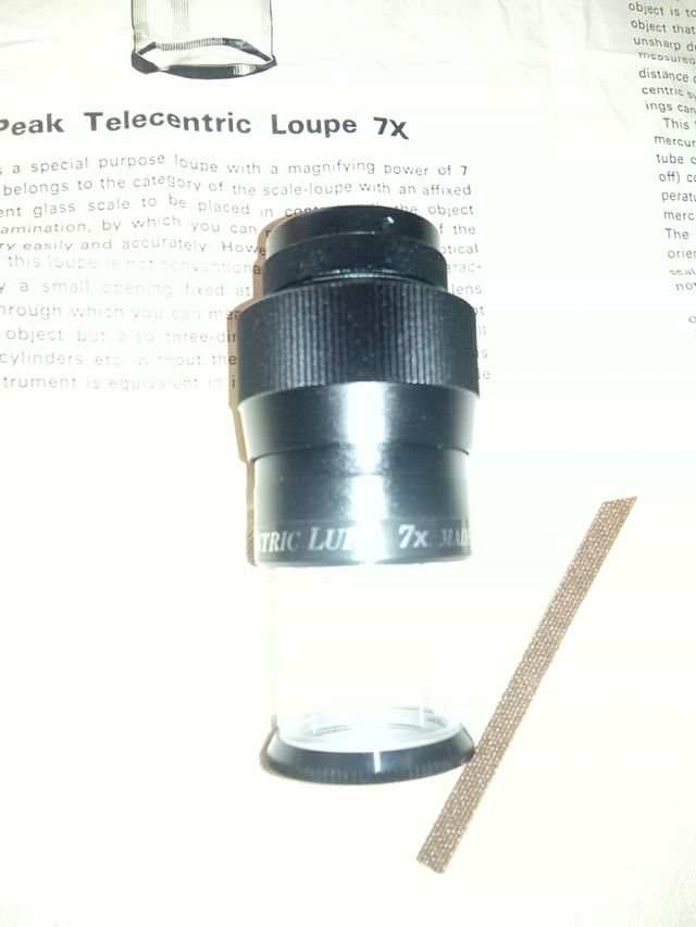 Lupa Peak Telecentric 7X