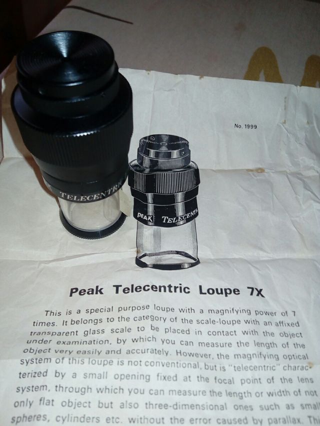 Lupa Peak Telecentric 7X