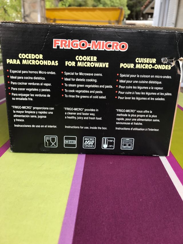 Cocedor para microondas