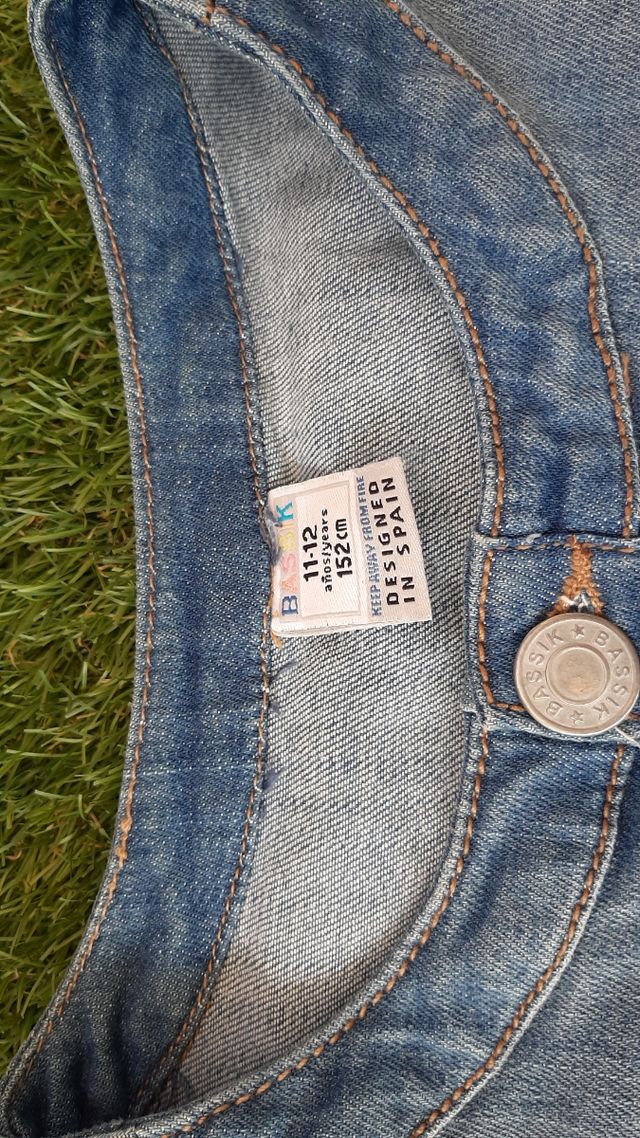 cazadora vaquera niña