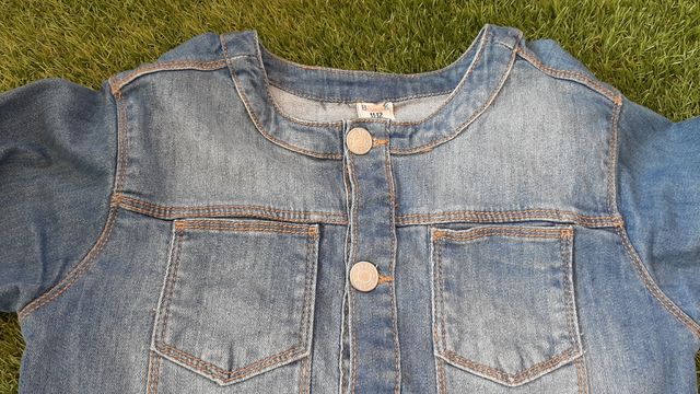 cazadora vaquera niña