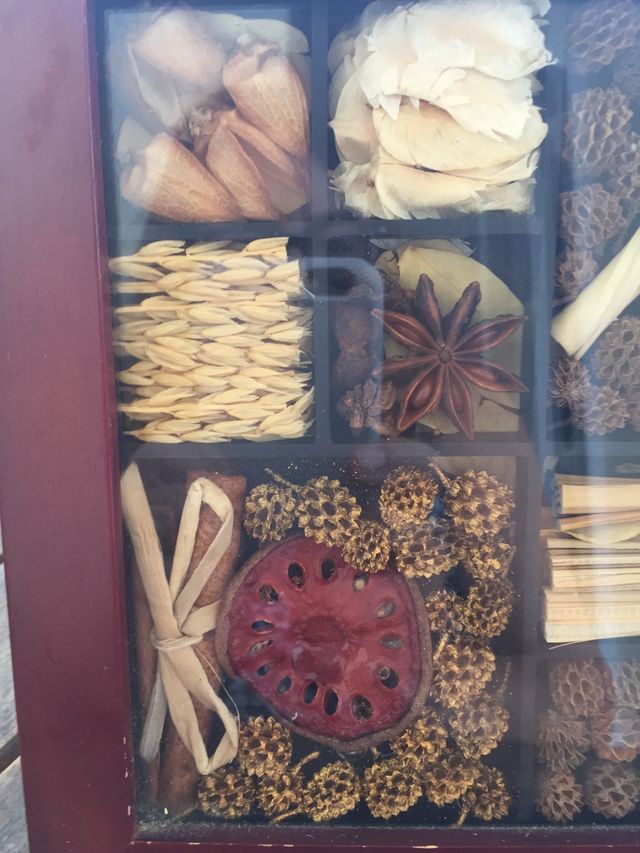 Cuadro de productos secos