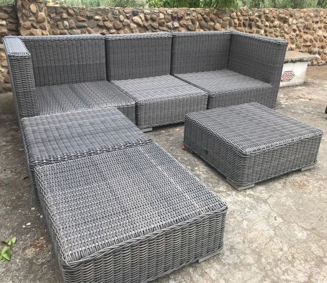 Conjunto modular sofá exteriores BRAMPTON