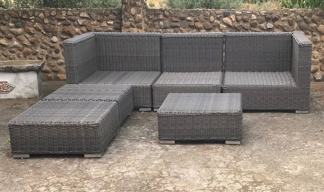 Conjunto modular sofá exteriores BRAMPTON