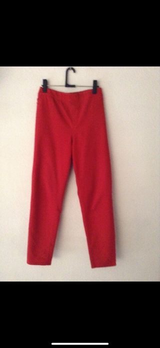 Pantalones Violeta by Mango de segunda mano por 10 EUR en Segovia en  WALLAPOP