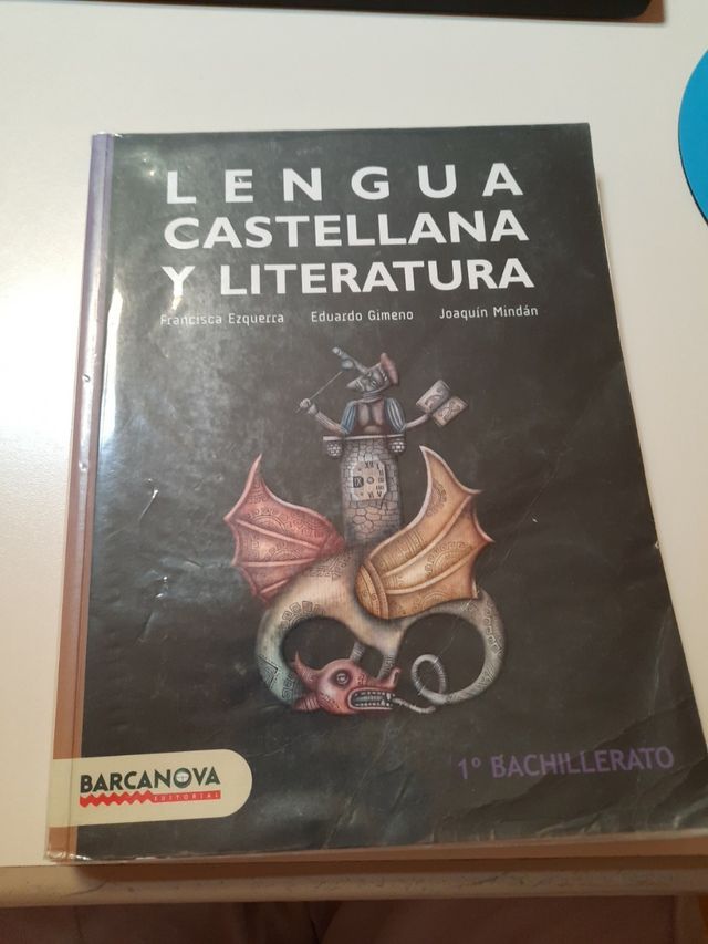Libro de 1. bachillerato de Lengua castellana y l