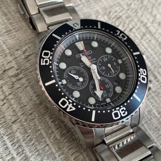 Reloj Seiko solar de segunda mano en WALLAPOP Seiko SSC233 Reloj para hombres, correa de tela color