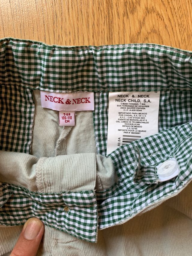 Chaqueta y pantalón NECK&NECK