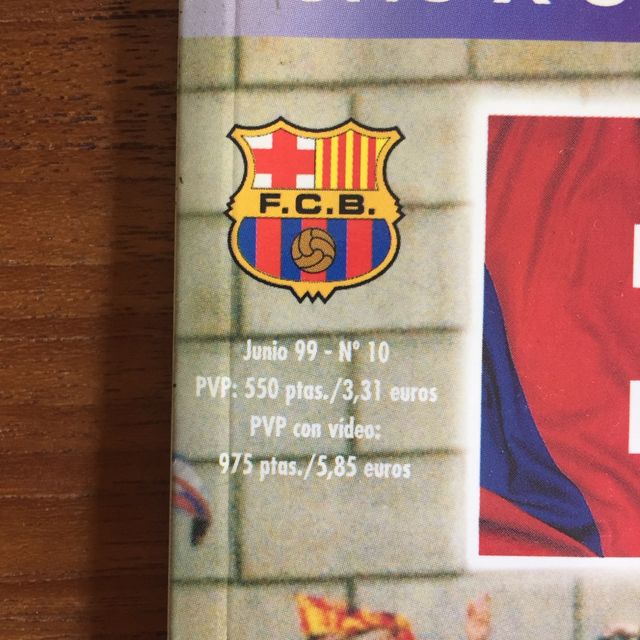 Revista Barça Campeones 1999