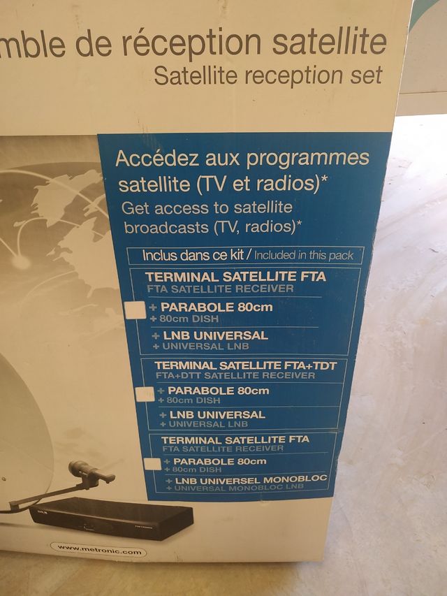 Kit Satélite Metronic Nueva