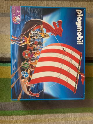 playmobil barco vikingo