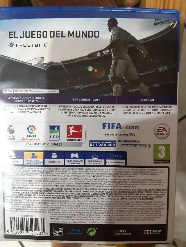 FIFA 18 para PS4
