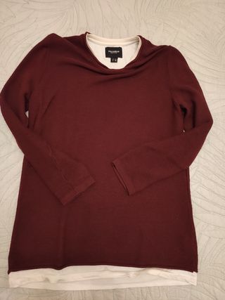 camisetas manga larga hombre pull and bear