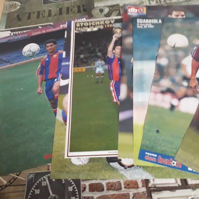 Lote 12  Poster FC Barcelona Don Balon (jugadores)