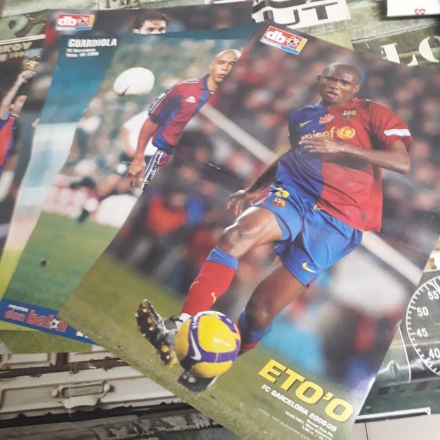 Lote 12  Poster FC Barcelona Don Balon (jugadores)