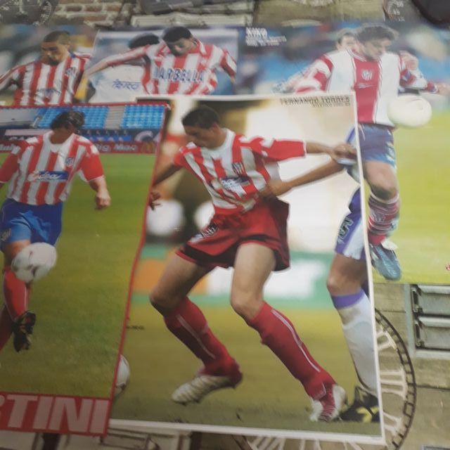 Lote  Poster Atlético Madrid Don Balon (jugadores)