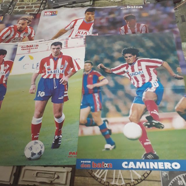 Lote Poster Atlético Madrid Don Balon (jugadores)